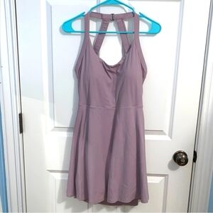 HALARA Women's Backless Dress in Lavender